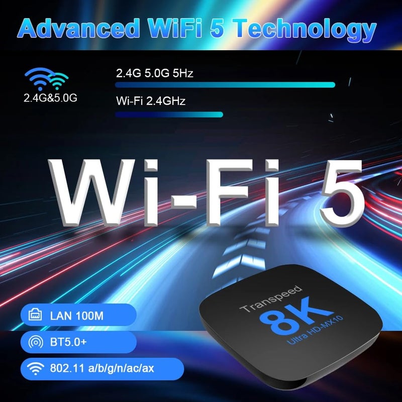High-Performance Android 13 TV Box   RK3528  8K 3D Dual Wi-Fi & Voice Control - Image 3